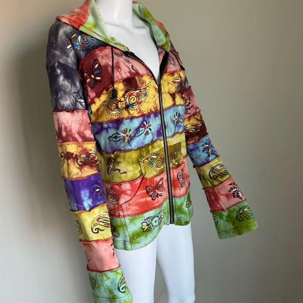 No Brand rainbow patchwork